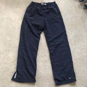 Nike insulated navy sweat pants. Women’s small